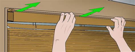 how do you remove mini blinds from metal brackets|remove mini blinds for cleaning.